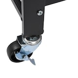 thumbnail of WellHome - Estantería de Almacenaje PLEGABLE de 5 Estantes con Ruedas en color Negro - 71×34×160 cm