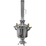 thumbnail of Turc Russe Inox Charbon de Bois Samowar 5Liter Samovar Thé Wasserkoche