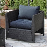 thumbnail of Loungekissen Set SmartLounge Hellgrau 60x60 cm - Wasserabweisende Sitzkissen & Rückenkissen für Indoor und Outdoor