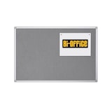 thumbnail of Bi-Office Maya graue Filz Pinnwand mit Aluminiumrahmen 60 x 45 cm