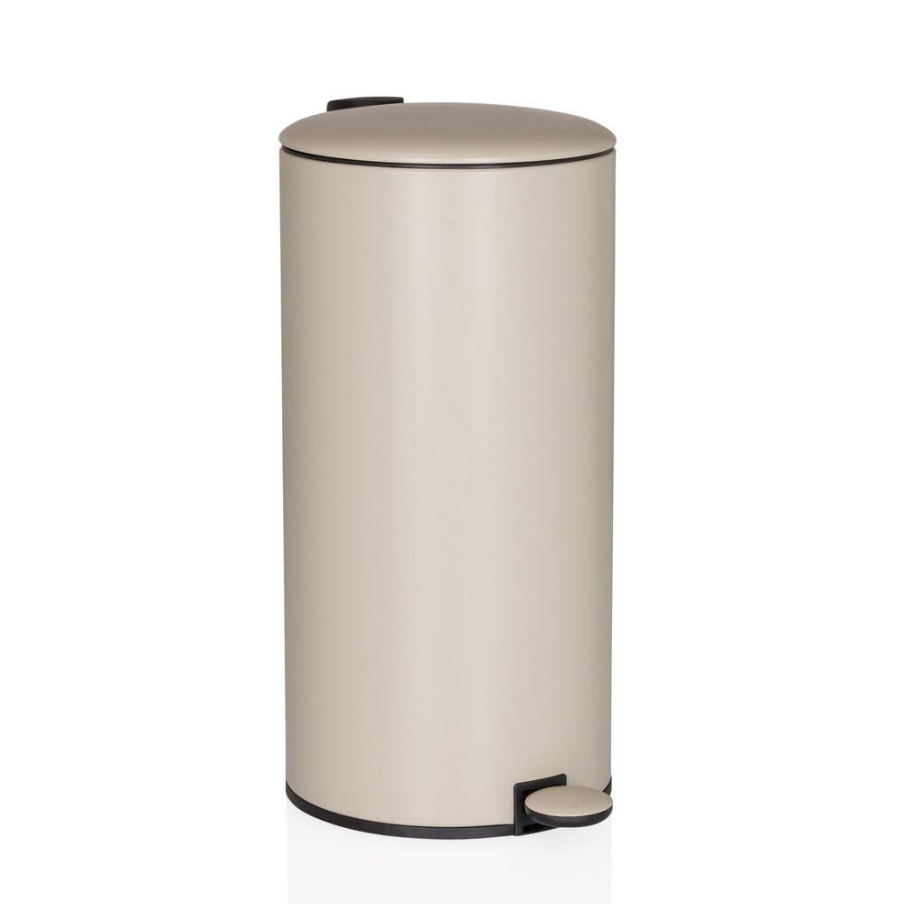 Abfallsammler / Mülleimer CLEAN STEP 2 30L beige hjh OFFICE