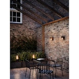 thumbnail of Potelet luminaire ALUDRA 45 Aluminium Seaside marron metallise H. 45,4 IP44 -Extérieur