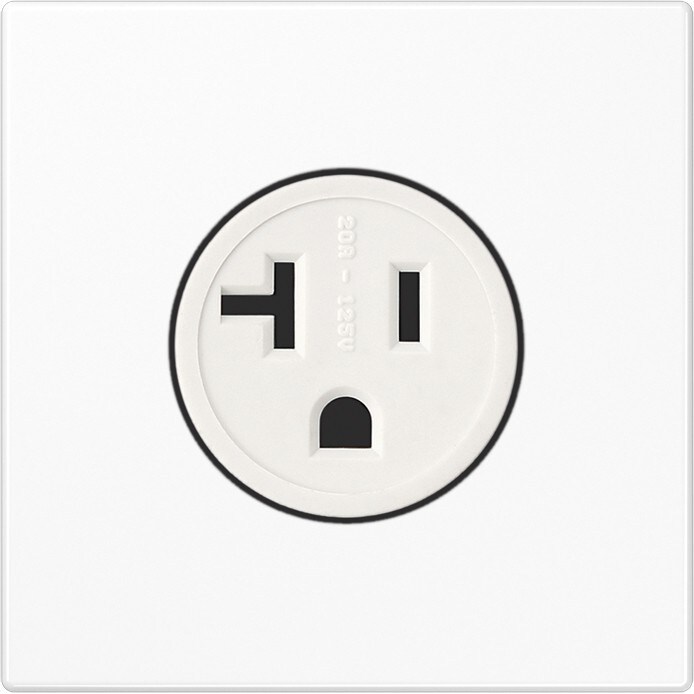 Jung Steckdose US-Norm NEMA LS 521-20 WW LS521-20WW
