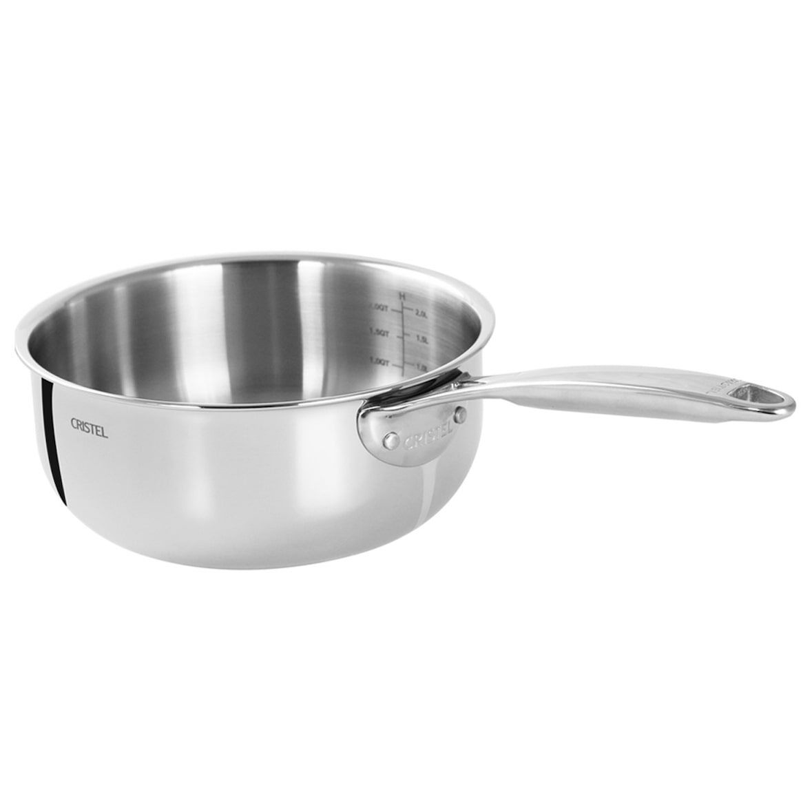 Casserole inox Castel'Pro fixe  Ø20cm