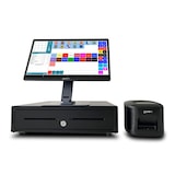 thumbnail of Pack TPV ZAZOO Windows 15,6" + impresora + cajon + software punto de venta