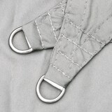 thumbnail of Toldo de vela poliéster oxford 100% gris claro 4,5x2,5 m