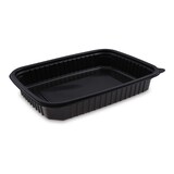 thumbnail of 50x Mikrowellenschalen schwarz 'L' 1200 ml - 25x18,5x4cm