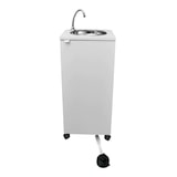 thumbnail of Lavandino Lavabo Lavello, Portatile Autonomo Trasportabile, Con Comando a Pedale, Mod. BASIC BIANCO