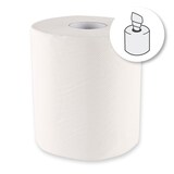 thumbnail of Papierhandtuch 1-lagig Zellulose Weiss 6 Rollen Innenabwicklung