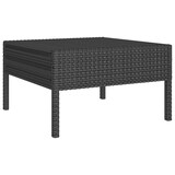 thumbnail of vidaXL 12-tlg. Garten-Lounge-Set mit Auflagen Poly Rattan Schwarz