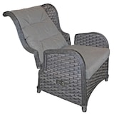 thumbnail of Verstellbarer Polyrattan Comfort Relax Ohrensessel Gartensessel Polstersessel : Relax Sessel