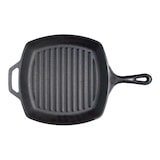 thumbnail of Lodge | Poêle grill carrée en fonte naturelle 26cm | Sain et sans PFAS | Tous feux dont induction, four & BBQ | Made in USA