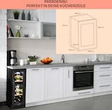 thumbnail of Klarstein Vinovilla 17 Built-In Duo Weinkühlschrank 53l 17 Fl. 2 Zonen Glastür Schwarz