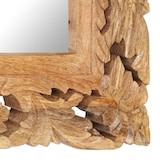 thumbnail of vidaXL Spiegel Handgeschnitzt Braun 80x50 cm Massivholz Mango