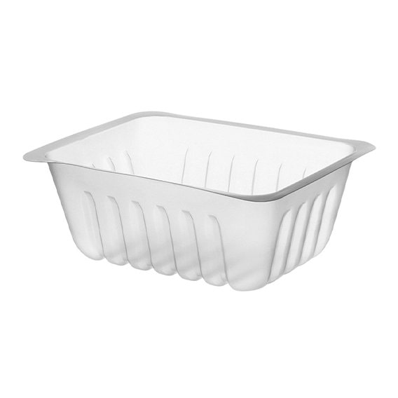 Kaliptis Barquette en polystyrène transparente 11,1x8,7x4,2cm 250ml x3000