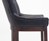 thumbnail of 2er Set Barhocker Lakewood Echtleder schwarz/antik