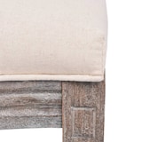 thumbnail of Chaises à manger lot de 4 crème tissu Modèle Vega Master Concept