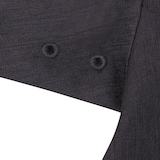 thumbnail of METRO PROFESSIONAL Heren koksjas 3/4 mouw, maat S, denim look, zwart