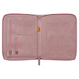 thumbnail of Conférencier Rhodiarama, pour bloc A5, en simili cuir italien, coloris bois de rose