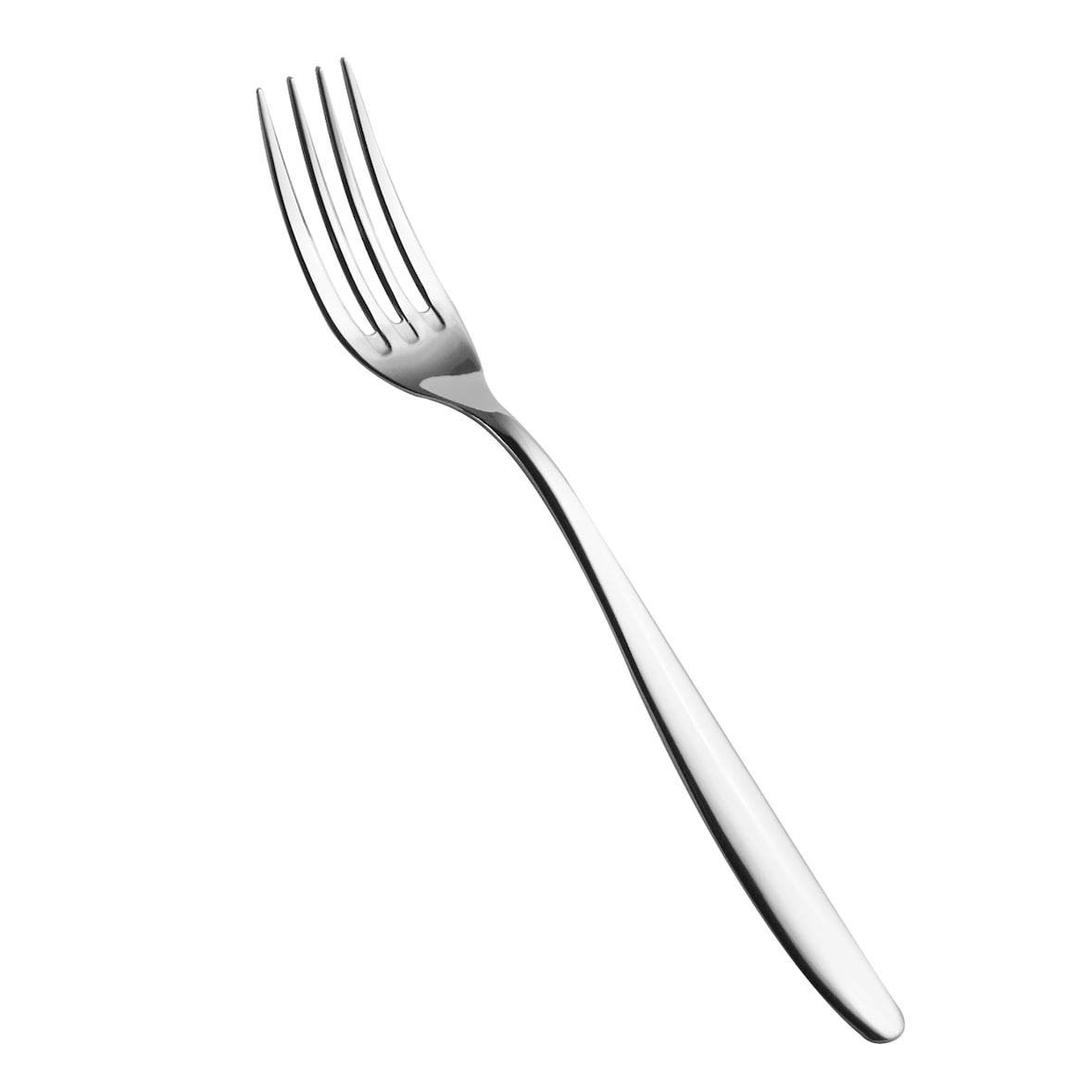 Tenedor de mesa Salvinelli Fast de acero inoxidable 18/10, grosor 2,5 mm, paquete de 12