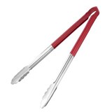 thumbnail of Servierzange aus rotem Edelstahl – L 405 mm – Equipmentpro
