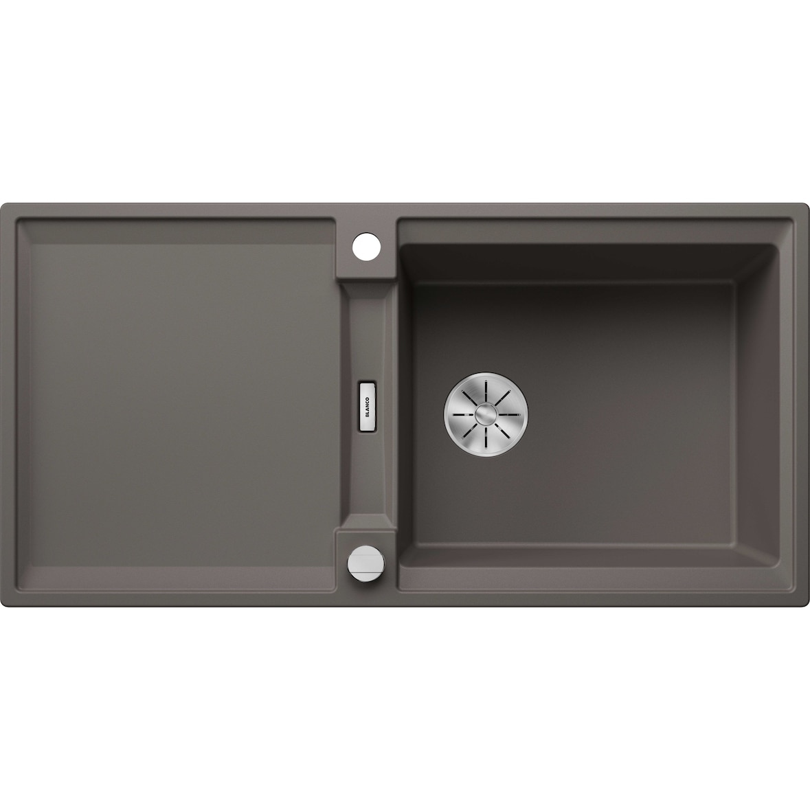 BLANCO ADIRA XL 6 S Einbauspüle SILGRANIT vulkangrau ab 60 cm Excenter