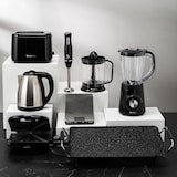 thumbnail of Swiss Home - Elektrische sapcentrifuge van 40 W en 1,2 liter met dubbele kegel en antislipbasis