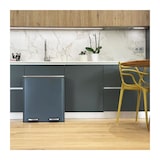 thumbnail of Kitchen Move Balde de Lixo com Pedal para Reciclagem MAJOR cinzento 60L Aço inoxydable Cinza