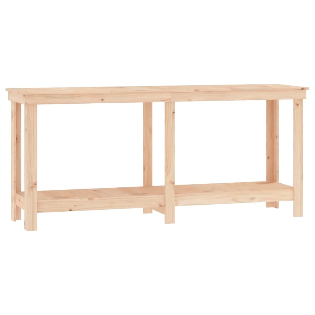 vidaXL Werkbank 180x50x80 cm massief grenenhout