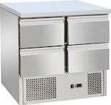 thumbnail of Kühltisch Mini mit Unterbau Saladette - 0,90 x 0,70 m - mit 4 Schubladen - IDEAL