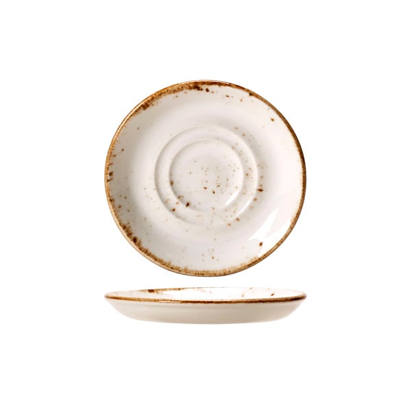 Steelite Espresso-Untertasse 118 mm weiß - Craft White 12 er