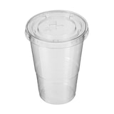 thumbnail of MONOUSO - Deckel Flach mit Kreuz Transp. PP Ø7,9cm (1.000 Stück)