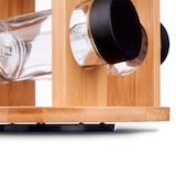 thumbnail of San Ignacio  KINVARA- Suporte giratório de bambu para especiarias para 12 potes 25x18cm