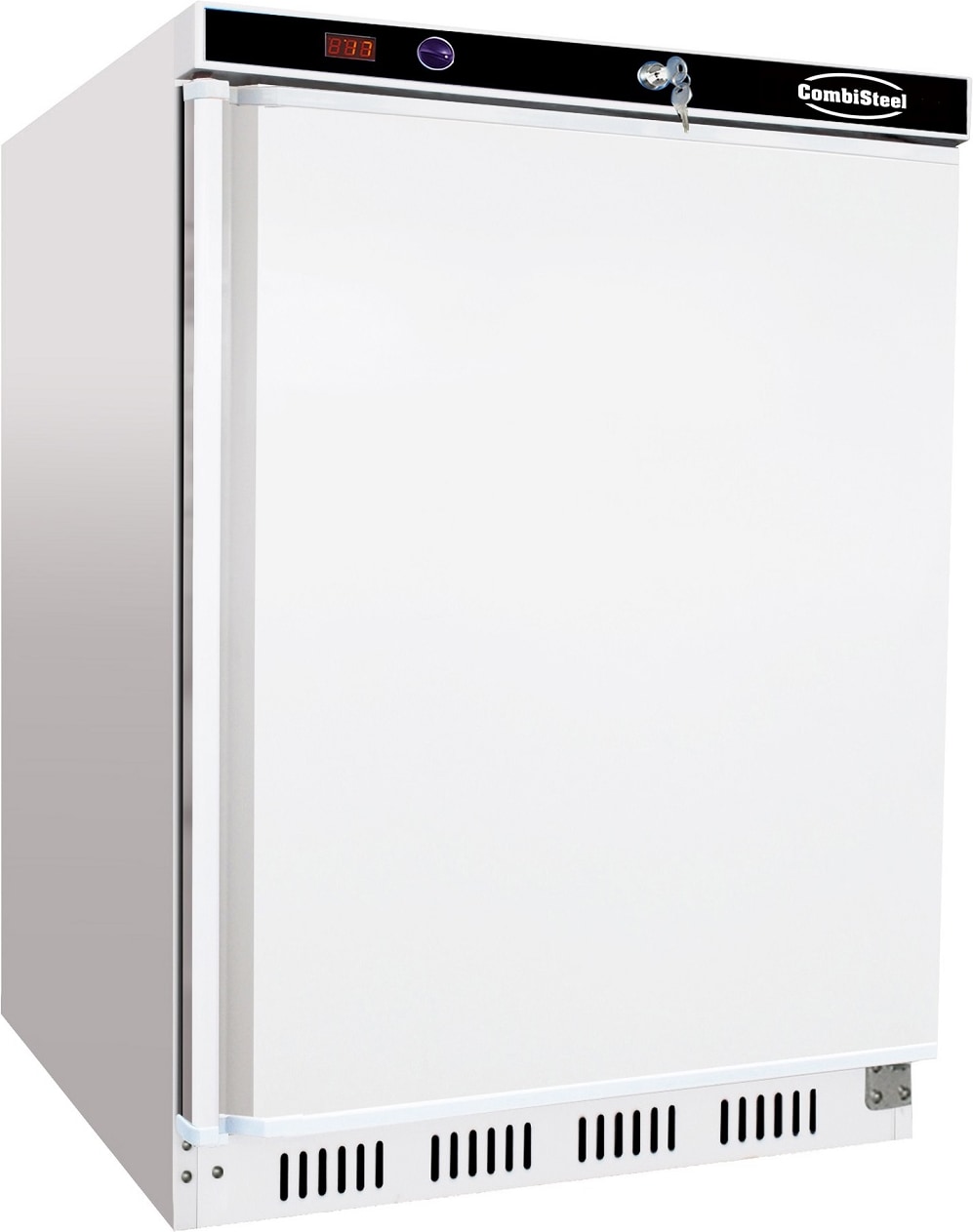 Chefgastro Tiefkühlschrank weiss 1 Tür BxTxH 600x585x855mm