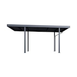thumbnail of Weide Metta Stahl Carport – freistehend mit Pultdach | 3,2 x 5,5 m | Anthrazitㅤ3.2 x 5.5 Meter