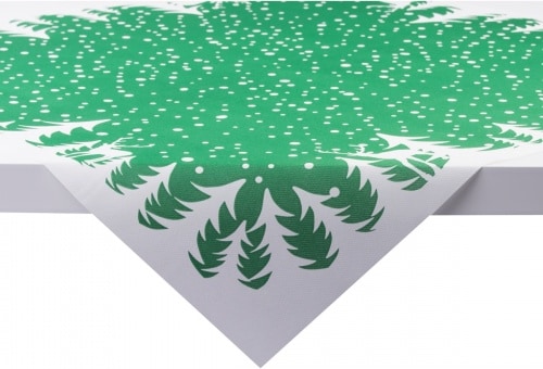 Sovie HORECA Tischdecke Marvin in Grün aus Linclass® Airlaid 80 x 80 cm, 20 Stück - Weihnachten