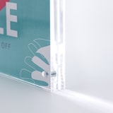 thumbnail of Securit® Acryl Plakatrahmen mit Magnetischen Ecken – Doppelseitig – A6