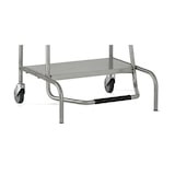 thumbnail of Tournus-afvalzakhouder met klem. Op wielen. Voor zakken van 110 liter.  Afmetingen b x d x h: 450 x 535 x 900 mm