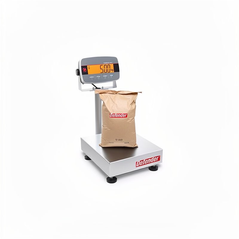 Balance plateforme à colonne Ohaus Defender 3000 - 15kg/2g - taille plateau : 355x305mm