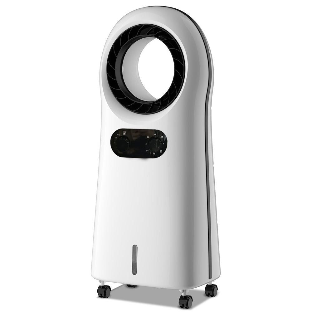 Condizionatore d'aria mobile NIKLAS 110W 4 in 1: ventilatore, refrigeratore, umidificatore su ruote, 3 velocità