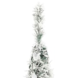 thumbnail of vidaXL Kunstkerstboom pop-up met sneeuw 150 LED's 180 cm