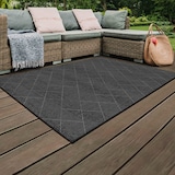 thumbnail of Tapis d'extérieur en polypropylène 120 x 170 cm noir