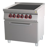 thumbnail of 4-pits elektrische kookplaat met elektrische oven GN 2/1 80  C7FOE4PFS80 Casselin