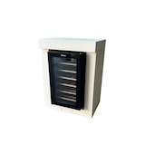 thumbnail of Módulo garrafeira ARTICIMENTOS CAPRICE mediterrânica -  Módulo bancada com garrafeira, produzido em betão pintado de bege - 66x54x90cm