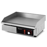 thumbnail of Professionele elektrische bakplaat 55 cm in hardchroom – 3000 W roestvrij staal - Equipementpro
