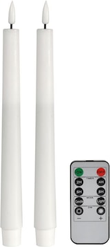 thumbnail of 24x DUNI LED Antique Candle, 2xAAA batterien 245 x Ø 22 mm Weiß
