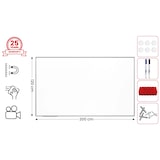 thumbnail of ALLboards Keramik-Magnettafel emailliert P3 200x120 cm, Alurahmen