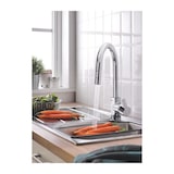 thumbnail of Grohe Robinet De Cuisine évier Feel, Douchette Extractible, Rotation 360°, Bec En U, Inverseur 2 Jets, Mitigeur Cuisine 314860