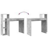 thumbnail of vidaXL Schreibtisch Beton Grau 100 x 40 x 90 cm Holzwerkstoff