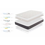 thumbnail of Nordic Flex 21cm SuperSoft Matratze, 150x190cm - Moonia
